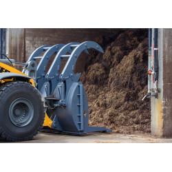 BIG crocodile grab for telehandler